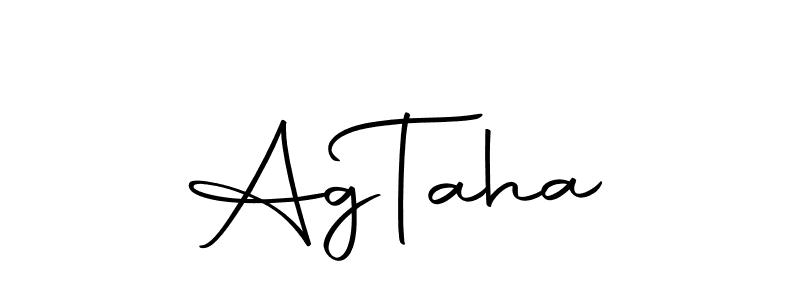 Also You can easily find your signature by using the search form. We will create Ag  Taha name handwritten signature images for you free of cost using Autography-DOLnW sign style. Ag  Taha signature style 10 images and pictures png