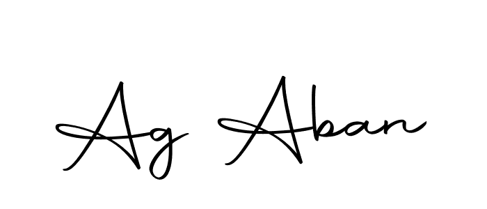 Also You can easily find your signature by using the search form. We will create Ag Aban name handwritten signature images for you free of cost using Autography-DOLnW sign style. Ag Aban signature style 10 images and pictures png