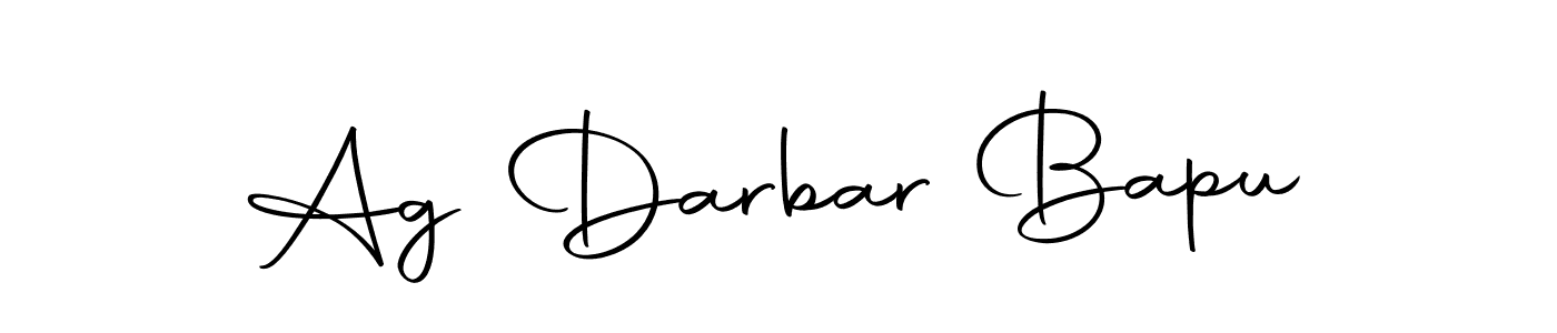 Similarly Autography-DOLnW is the best handwritten signature design. Signature creator online .You can use it as an online autograph creator for name Ag Darbar Bapu. Ag Darbar Bapu signature style 10 images and pictures png