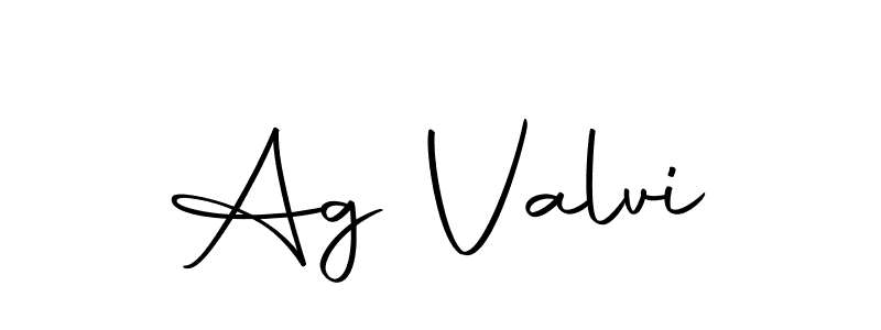 Ag Valvi stylish signature style. Best Handwritten Sign (Autography-DOLnW) for my name. Handwritten Signature Collection Ideas for my name Ag Valvi. Ag Valvi signature style 10 images and pictures png