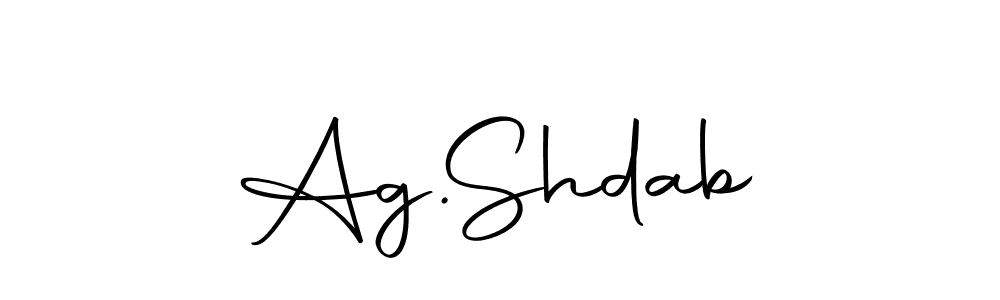 How to Draw Ag.  Shdab signature style? Autography-DOLnW is a latest design signature styles for name Ag.  Shdab. Ag.  Shdab signature style 10 images and pictures png