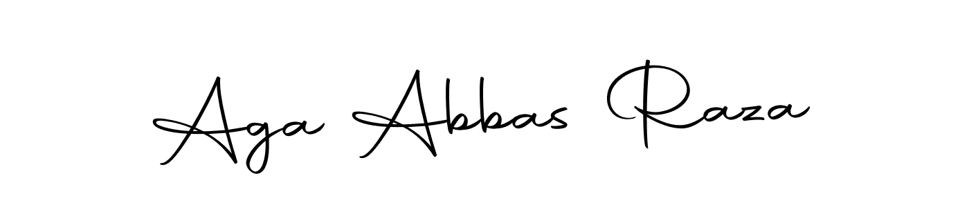 How to make Aga Abbas Raza signature? Autography-DOLnW is a professional autograph style. Create handwritten signature for Aga Abbas Raza name. Aga Abbas Raza signature style 10 images and pictures png