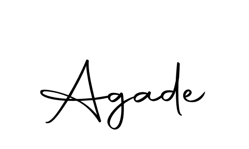 Agade stylish signature style. Best Handwritten Sign (Autography-DOLnW) for my name. Handwritten Signature Collection Ideas for my name Agade. Agade signature style 10 images and pictures png