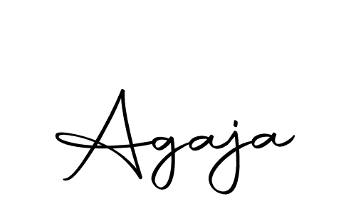 Create a beautiful signature design for name Agaja. With this signature (Autography-DOLnW) fonts, you can make a handwritten signature for free. Agaja signature style 10 images and pictures png