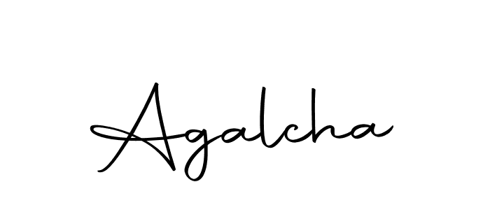 if you are searching for the best signature style for your name Agalcha. so please give up your signature search. here we have designed multiple signature styles  using Autography-DOLnW. Agalcha signature style 10 images and pictures png