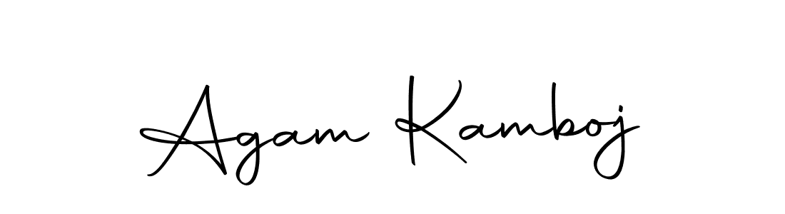 Agam Kamboj stylish signature style. Best Handwritten Sign (Autography-DOLnW) for my name. Handwritten Signature Collection Ideas for my name Agam Kamboj. Agam Kamboj signature style 10 images and pictures png