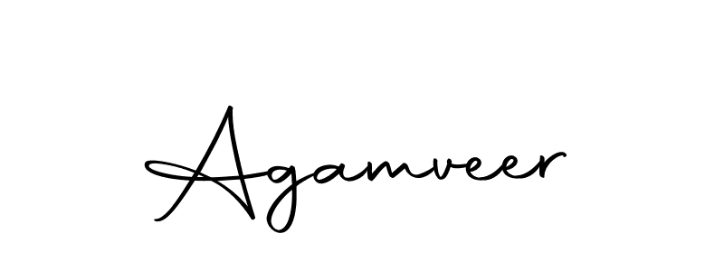 How to make Agamveer name signature. Use Autography-DOLnW style for creating short signs online. This is the latest handwritten sign. Agamveer signature style 10 images and pictures png