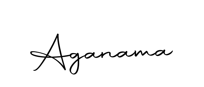 Create a beautiful signature design for name Aganama. With this signature (Autography-DOLnW) fonts, you can make a handwritten signature for free. Aganama signature style 10 images and pictures png