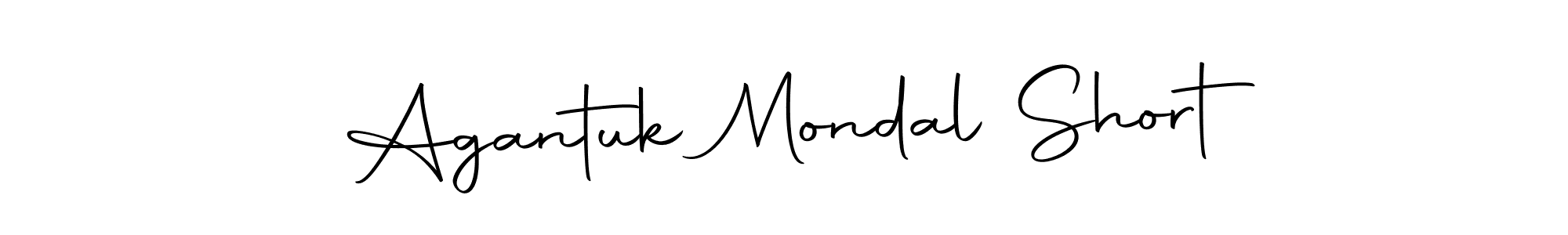 Make a beautiful signature design for name Agantuk Mondal Short. Use this online signature maker to create a handwritten signature for free. Agantuk Mondal Short signature style 10 images and pictures png