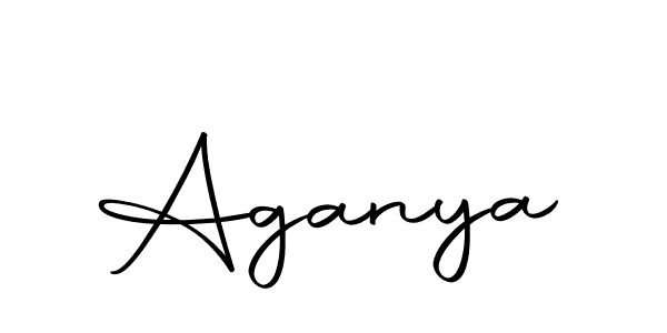 Make a beautiful signature design for name Aganya. With this signature (Autography-DOLnW) style, you can create a handwritten signature for free. Aganya signature style 10 images and pictures png