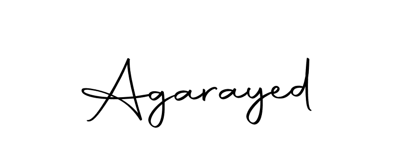 Use a signature maker to create a handwritten signature online. With this signature software, you can design (Autography-DOLnW) your own signature for name Agarayed. Agarayed signature style 10 images and pictures png