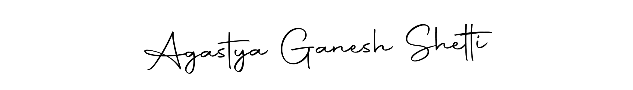 Also we have Agastya Ganesh Shetti name is the best signature style. Create professional handwritten signature collection using Autography-DOLnW autograph style. Agastya Ganesh Shetti signature style 10 images and pictures png
