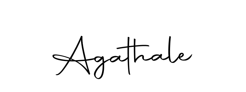 Similarly Autography-DOLnW is the best handwritten signature design. Signature creator online .You can use it as an online autograph creator for name Agathale. Agathale signature style 10 images and pictures png