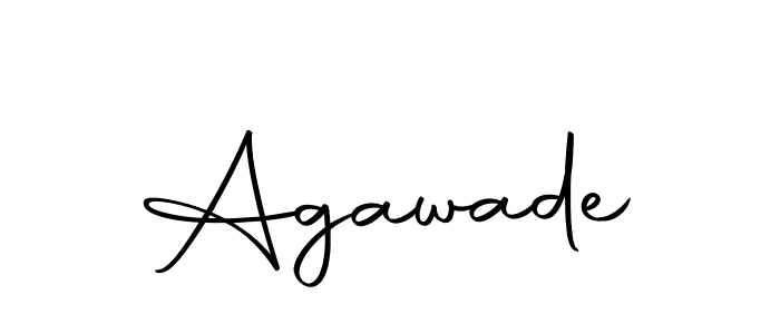 if you are searching for the best signature style for your name Agawade. so please give up your signature search. here we have designed multiple signature styles  using Autography-DOLnW. Agawade signature style 10 images and pictures png