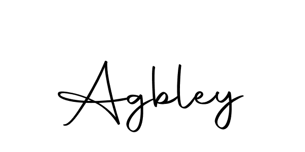 How to make Agbley signature? Autography-DOLnW is a professional autograph style. Create handwritten signature for Agbley name. Agbley signature style 10 images and pictures png
