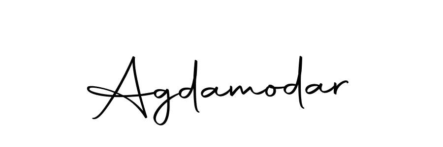 How to make Agdamodar name signature. Use Autography-DOLnW style for creating short signs online. This is the latest handwritten sign. Agdamodar signature style 10 images and pictures png