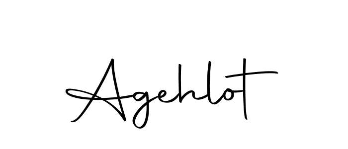 How to make Agehlot signature? Autography-DOLnW is a professional autograph style. Create handwritten signature for Agehlot name. Agehlot signature style 10 images and pictures png