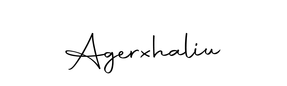 This is the best signature style for the Agerxhaliu name. Also you like these signature font (Autography-DOLnW). Mix name signature. Agerxhaliu signature style 10 images and pictures png