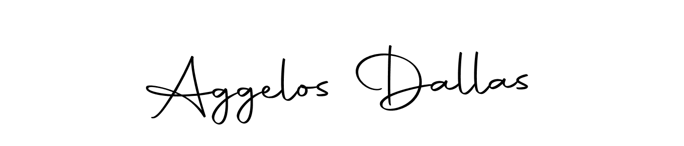 Make a beautiful signature design for name Aggelos Dallas. With this signature (Autography-DOLnW) style, you can create a handwritten signature for free. Aggelos Dallas signature style 10 images and pictures png