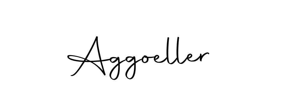Make a beautiful signature design for name Aggoeller. With this signature (Autography-DOLnW) style, you can create a handwritten signature for free. Aggoeller signature style 10 images and pictures png
