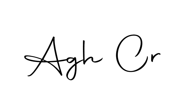 Create a beautiful signature design for name Agh Cr. With this signature (Autography-DOLnW) fonts, you can make a handwritten signature for free. Agh Cr signature style 10 images and pictures png