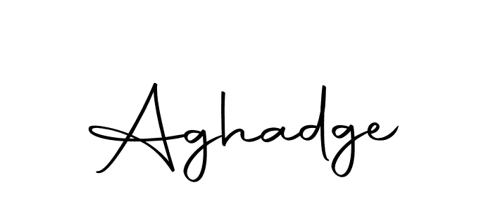 This is the best signature style for the Aghadge name. Also you like these signature font (Autography-DOLnW). Mix name signature. Aghadge signature style 10 images and pictures png