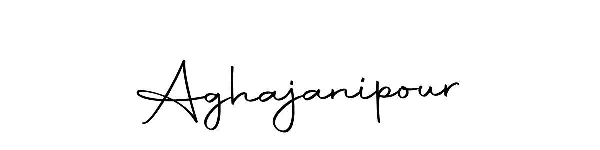 How to make Aghajanipour name signature. Use Autography-DOLnW style for creating short signs online. This is the latest handwritten sign. Aghajanipour signature style 10 images and pictures png