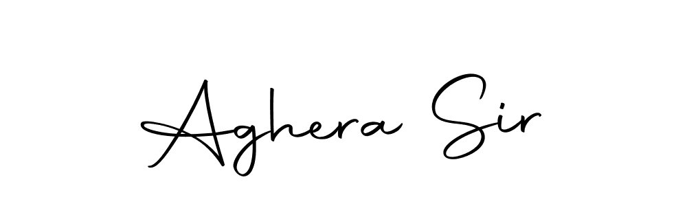 Also we have Aghera Sir name is the best signature style. Create professional handwritten signature collection using Autography-DOLnW autograph style. Aghera Sir signature style 10 images and pictures png