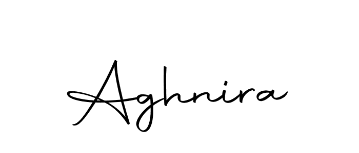 How to make Aghnira signature? Autography-DOLnW is a professional autograph style. Create handwritten signature for Aghnira name. Aghnira signature style 10 images and pictures png