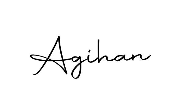 Here are the top 10 professional signature styles for the name Agihan. These are the best autograph styles you can use for your name. Agihan signature style 10 images and pictures png