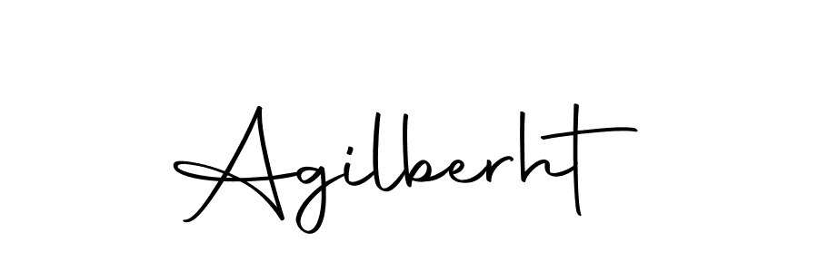 Similarly Autography-DOLnW is the best handwritten signature design. Signature creator online .You can use it as an online autograph creator for name Agilberht. Agilberht signature style 10 images and pictures png