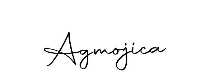 Design your own signature with our free online signature maker. With this signature software, you can create a handwritten (Autography-DOLnW) signature for name Agmojica. Agmojica signature style 10 images and pictures png