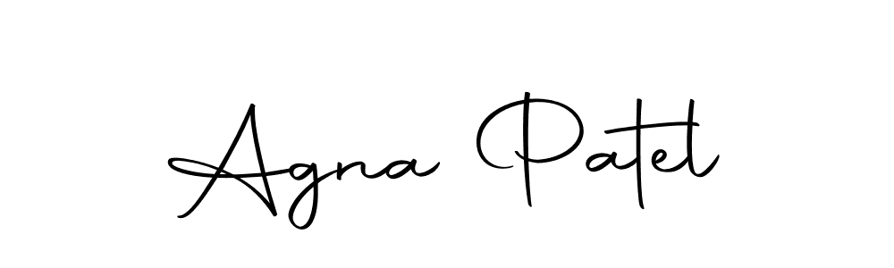 You can use this online signature creator to create a handwritten signature for the name Agna Patel. This is the best online autograph maker. Agna Patel signature style 10 images and pictures png