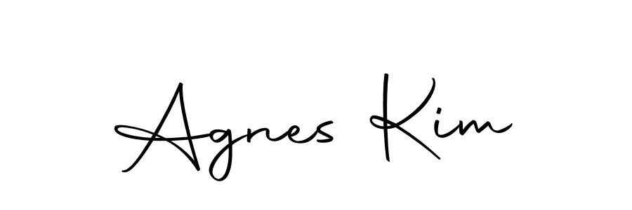 This is the best signature style for the Agnes Kim name. Also you like these signature font (Autography-DOLnW). Mix name signature. Agnes Kim signature style 10 images and pictures png