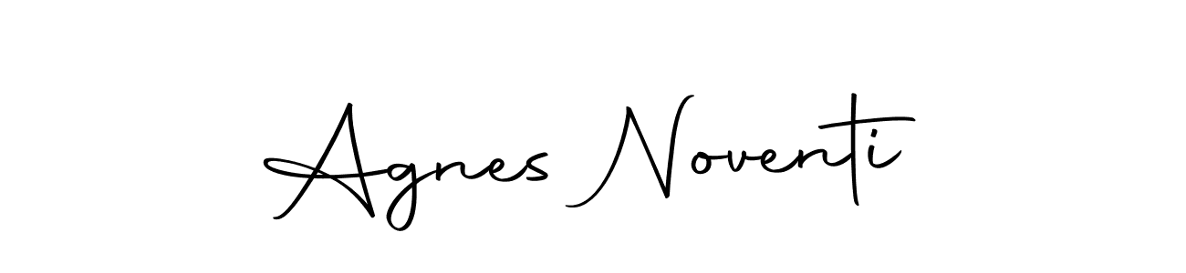 Create a beautiful signature design for name Agnes Noventi. With this signature (Autography-DOLnW) fonts, you can make a handwritten signature for free. Agnes Noventi signature style 10 images and pictures png