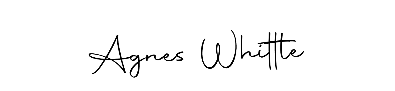 if you are searching for the best signature style for your name Agnes Whittle. so please give up your signature search. here we have designed multiple signature styles  using Autography-DOLnW. Agnes Whittle signature style 10 images and pictures png