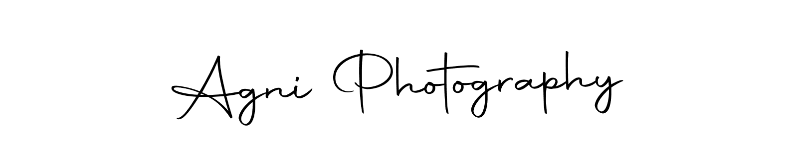 Use a signature maker to create a handwritten signature online. With this signature software, you can design (Autography-DOLnW) your own signature for name Agni Photography. Agni Photography signature style 10 images and pictures png