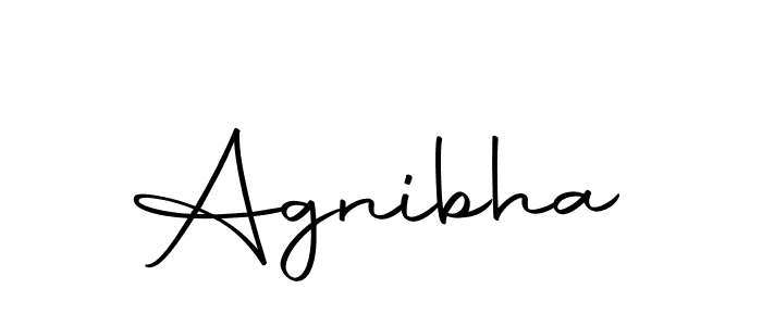 Agnibha stylish signature style. Best Handwritten Sign (Autography-DOLnW) for my name. Handwritten Signature Collection Ideas for my name Agnibha. Agnibha signature style 10 images and pictures png