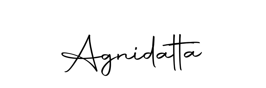 Also we have Agnidatta name is the best signature style. Create professional handwritten signature collection using Autography-DOLnW autograph style. Agnidatta signature style 10 images and pictures png