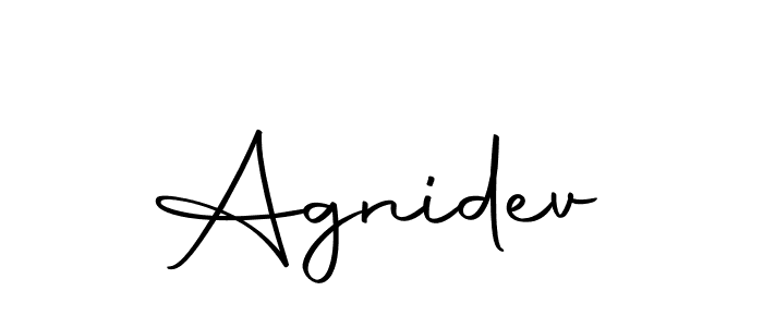 You can use this online signature creator to create a handwritten signature for the name Agnidev. This is the best online autograph maker. Agnidev signature style 10 images and pictures png