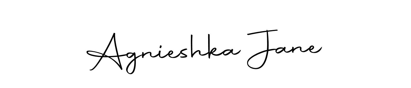 This is the best signature style for the Agnieshka Jane name. Also you like these signature font (Autography-DOLnW). Mix name signature. Agnieshka Jane signature style 10 images and pictures png