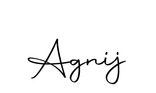 if you are searching for the best signature style for your name Agnij. so please give up your signature search. here we have designed multiple signature styles  using Autography-DOLnW. Agnij signature style 10 images and pictures png
