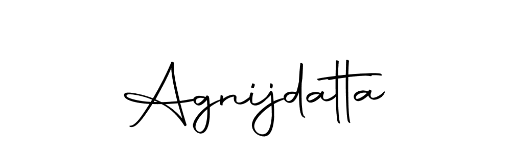 Make a beautiful signature design for name Agnijdatta. Use this online signature maker to create a handwritten signature for free. Agnijdatta signature style 10 images and pictures png