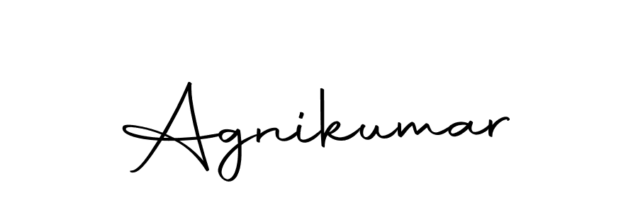 Make a beautiful signature design for name Agnikumar. With this signature (Autography-DOLnW) style, you can create a handwritten signature for free. Agnikumar signature style 10 images and pictures png