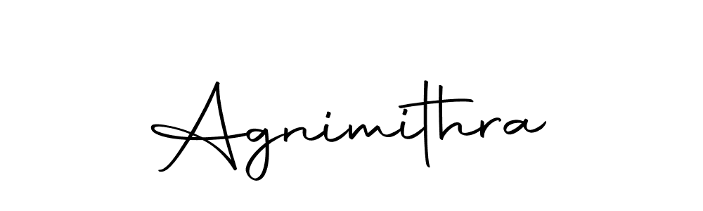 How to make Agnimithra name signature. Use Autography-DOLnW style for creating short signs online. This is the latest handwritten sign. Agnimithra signature style 10 images and pictures png