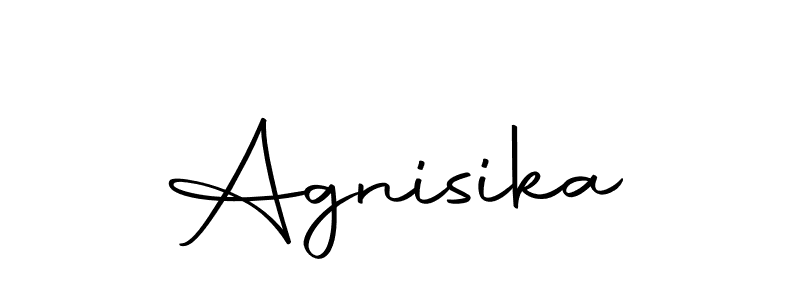 You should practise on your own different ways (Autography-DOLnW) to write your name (Agnisika) in signature. don't let someone else do it for you. Agnisika signature style 10 images and pictures png