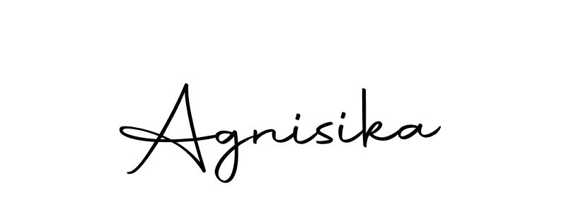 Also we have Agnisika name is the best signature style. Create professional handwritten signature collection using Autography-DOLnW autograph style. Agnisika signature style 10 images and pictures png