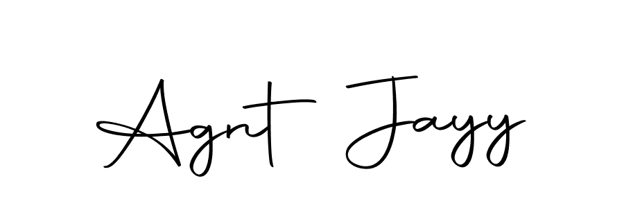 Design your own signature with our free online signature maker. With this signature software, you can create a handwritten (Autography-DOLnW) signature for name Agnt Jayy. Agnt Jayy signature style 10 images and pictures png