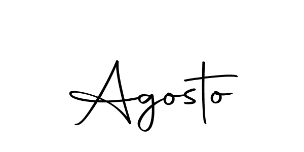 You should practise on your own different ways (Autography-DOLnW) to write your name (Agosto) in signature. don't let someone else do it for you. Agosto signature style 10 images and pictures png