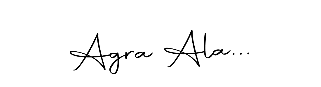 The best way (Autography-DOLnW) to make a short signature is to pick only two or three words in your name. The name Agra Ala... include a total of six letters. For converting this name. Agra Ala... signature style 10 images and pictures png
